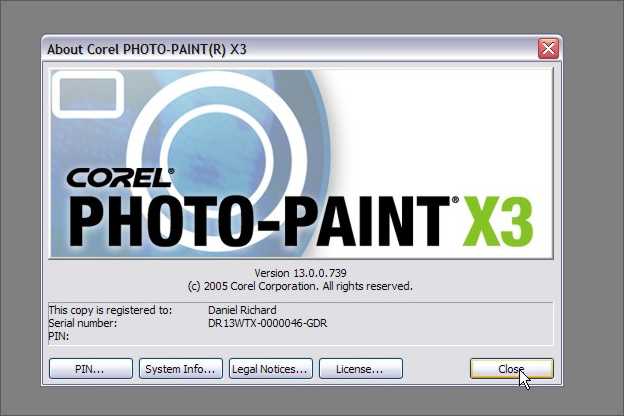 Corel Photo Paint Registration Crack